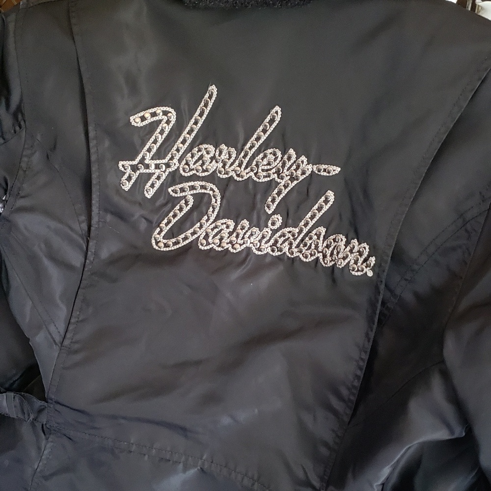 Women's nylon Harley Davidson jacket
